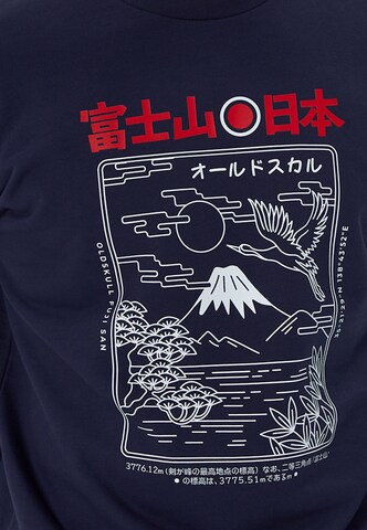 Oldskull Sweatshirt in Blau