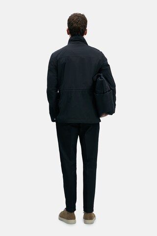 Lufian Between-seasons parka in Black