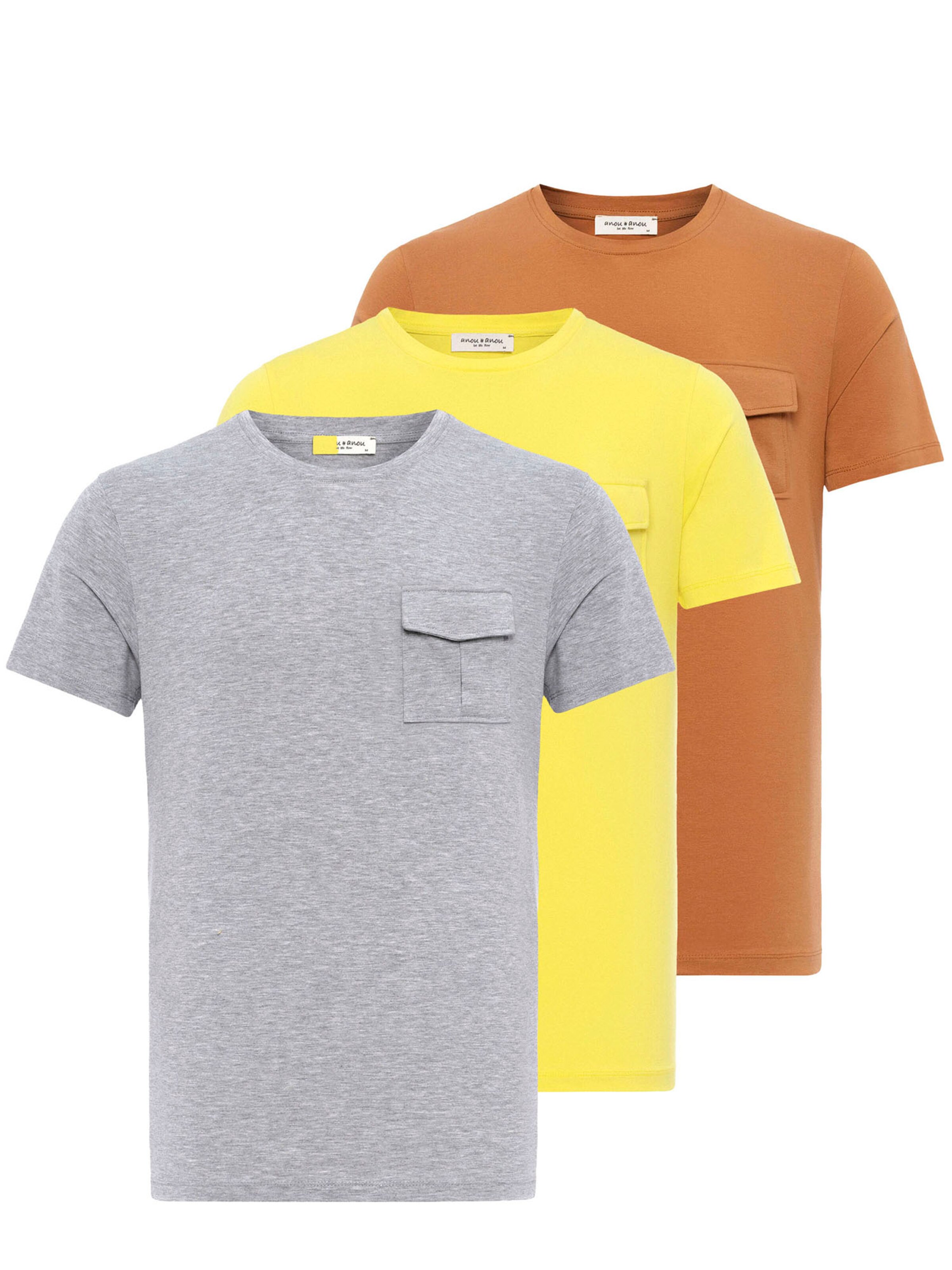 Anou Anou Μπλουζάκι σε καφέ: μπροστά