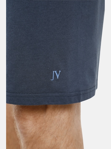 Jan Vanderstorm Short Pajamas 'Audun' in Blue