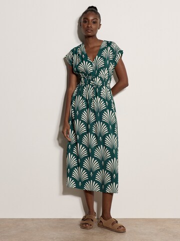 Robe ' ' Apricot en vert : devant