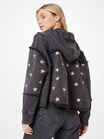 Free People Between-season jacket 'BEYOND THE STARS' in Black