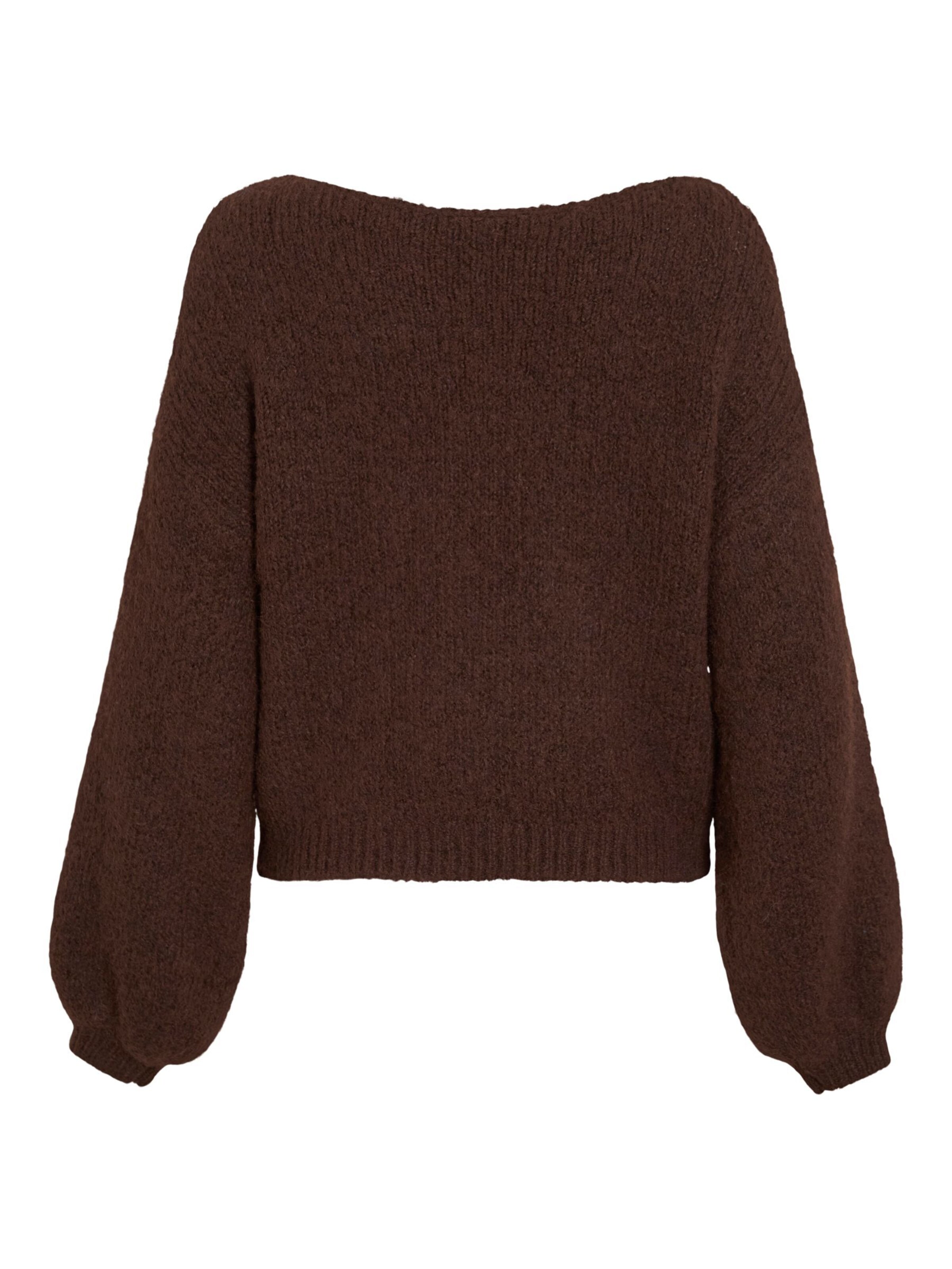VILA Pullover 'VIMarley' i brun