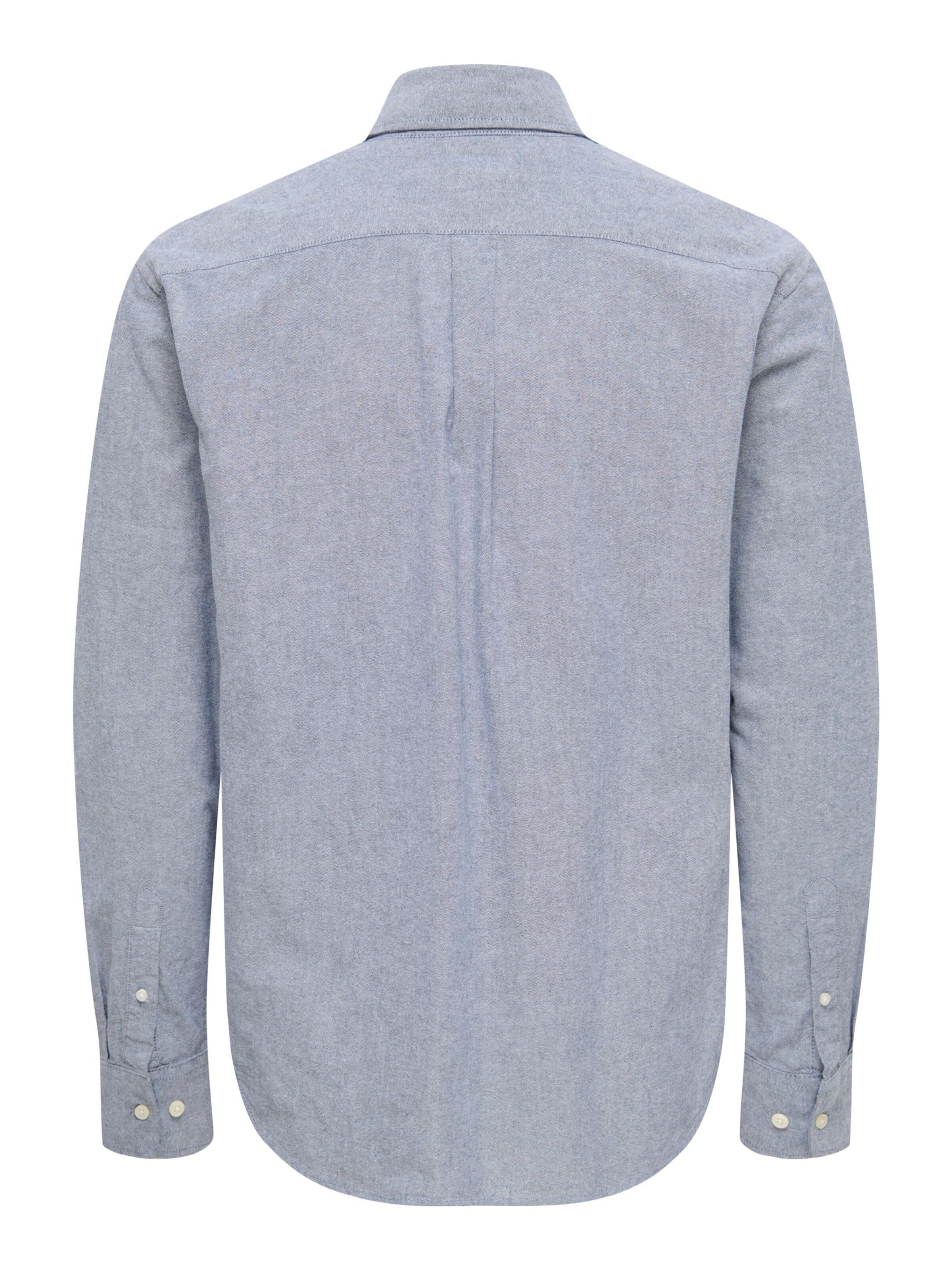 Regular fit Camicia di Only & Sons in blu