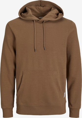 JACK & JONES Sweatshirt in Brown: front