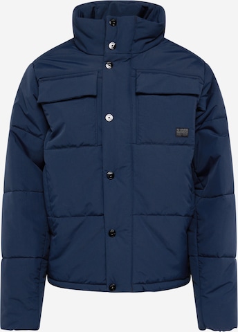 G-Star RAW Jacke 'Foundation' in Blau: predná strana