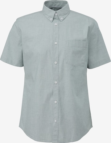 s.Oliver Button Up Shirt in Green: front