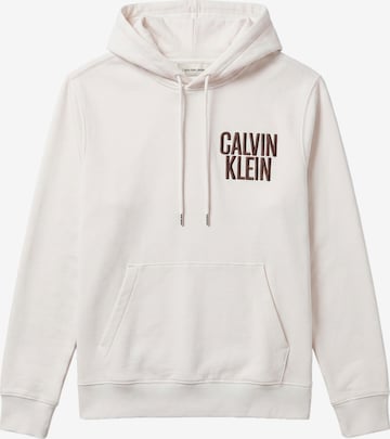 Calvin Klein Jeans Sweatshirt in Weiß: Vorderseite