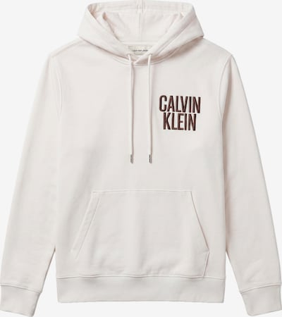 Calvin Klein Jeans Sweatshirt in XS in schoko / weiß, Produktansicht