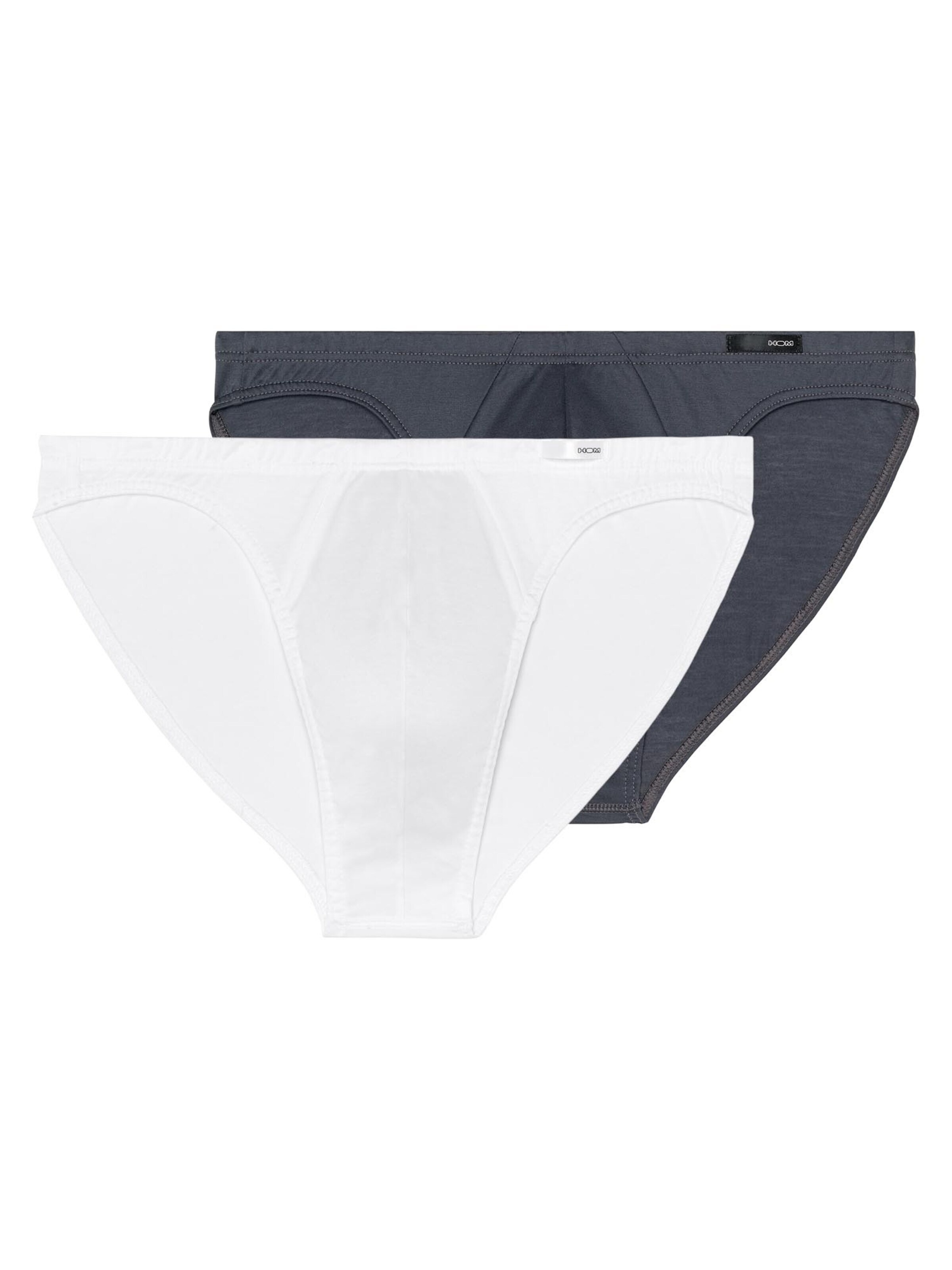 HOM Slip 'Premium Cotton' in Grey: front
