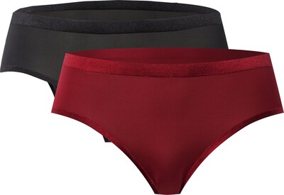 Slip 'Jane' Dorina pe roşu închis / negru, Vizualizare produs
