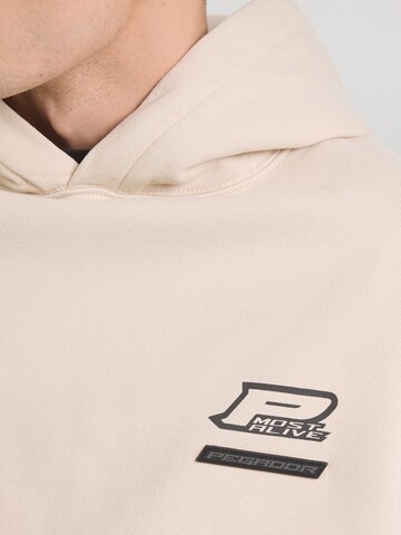 Bluză de molton 'Hawkins' de la Pegador pe bej