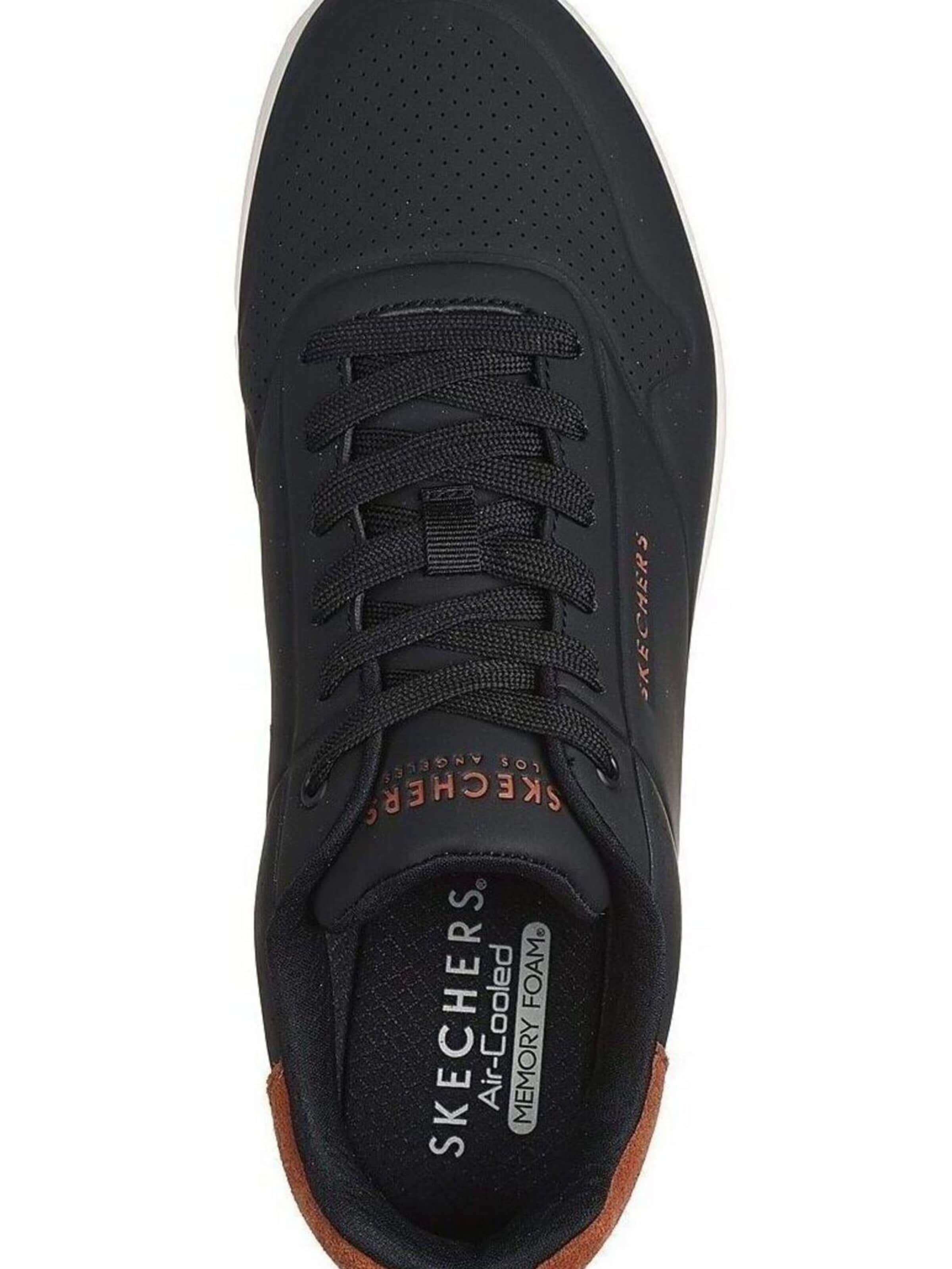 Sneaker bassa 'Uno - Suited On Air' di SKECHERS in nero