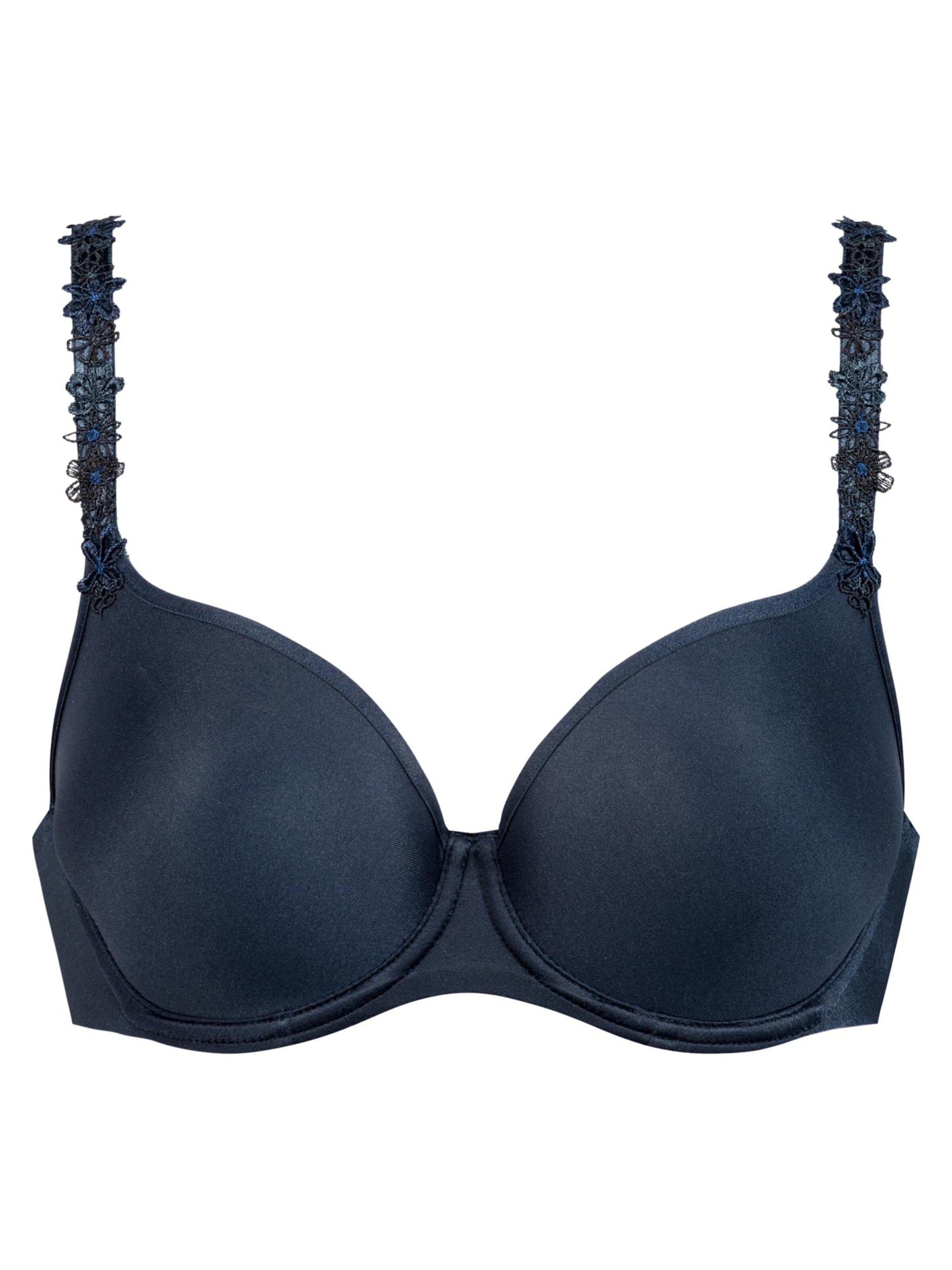 Mey T-Shirt BH 'Pretty Joan' in Blau: Vorderseite