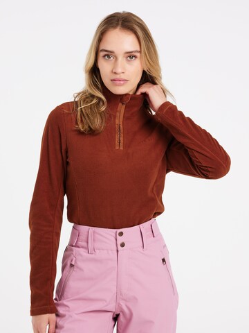 PROTEST Sportsweatshirt 'MUTEZ' in Rot: Vorderseite