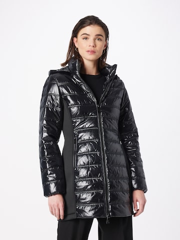 Manteau d’hiver Calvin Klein en noir : devant