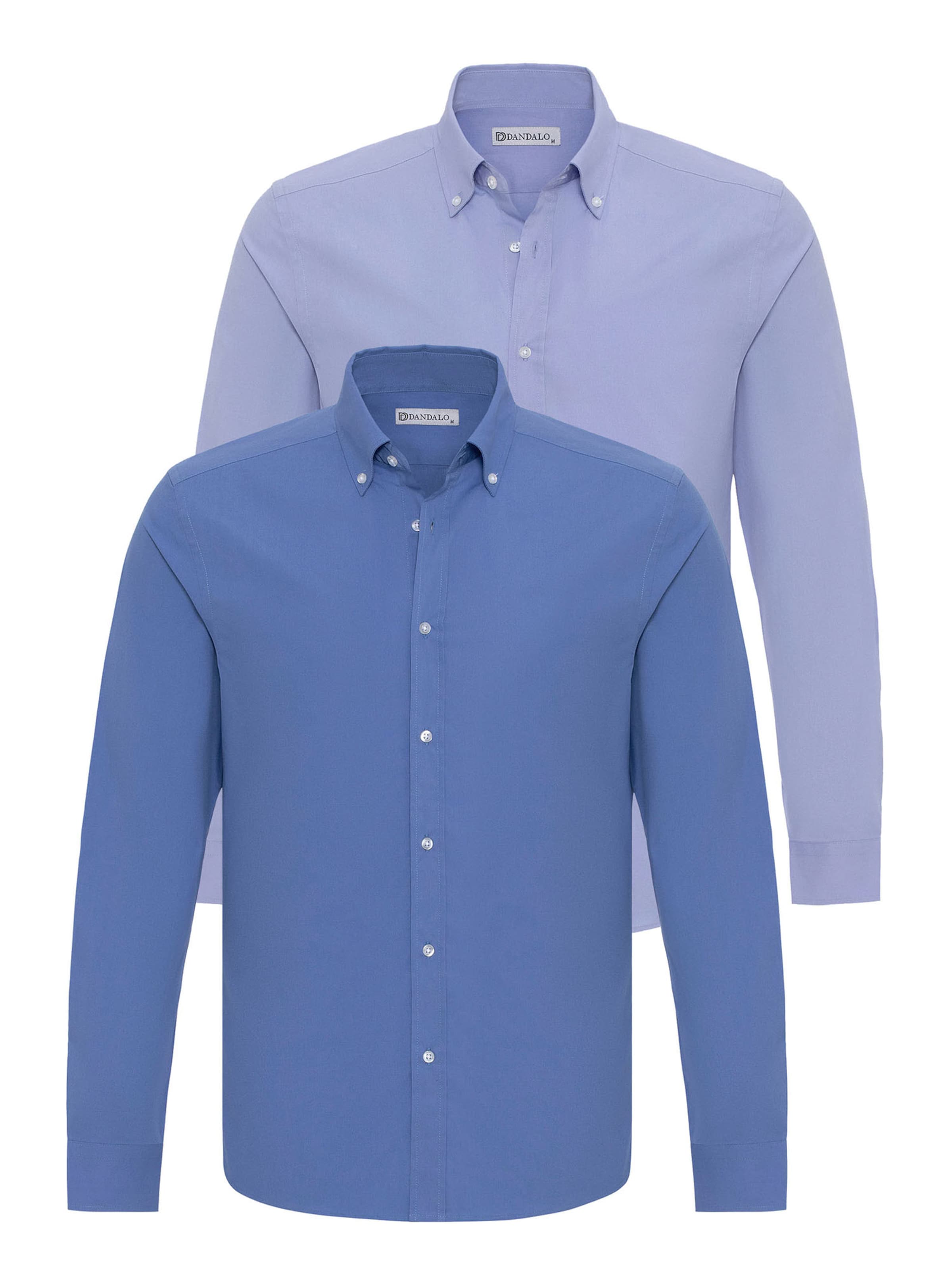 Dandalo Рубашка в Синий: спереди