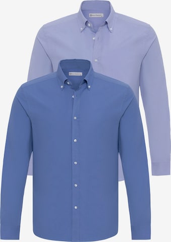 DandaloRegular Fit Košulja - plava boja: prednji dio