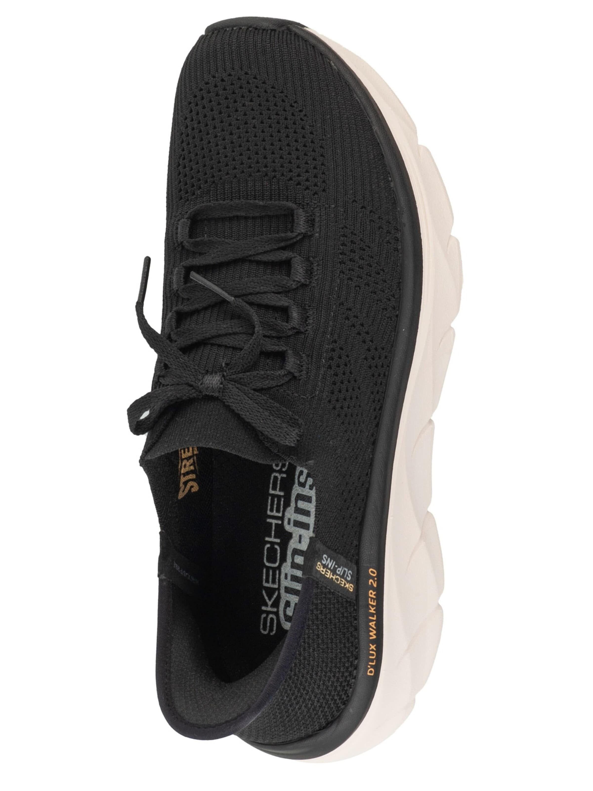 Slip on 'Slip-Ins: D'lux Walker 2.0 - Thrill Movement' SKECHERS en noir