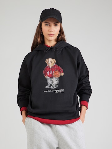 Polo Ralph Lauren Μπλούζα φούτερ σε μαύρο: μπροστά