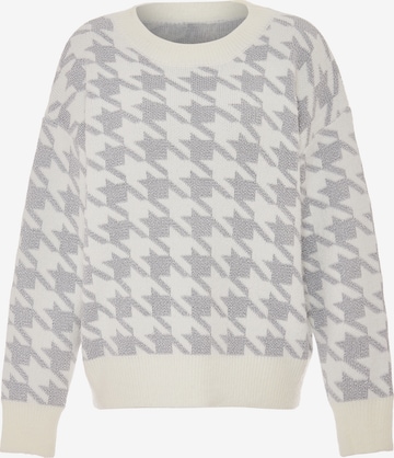 ebeeza Trui in Wit: voorkant