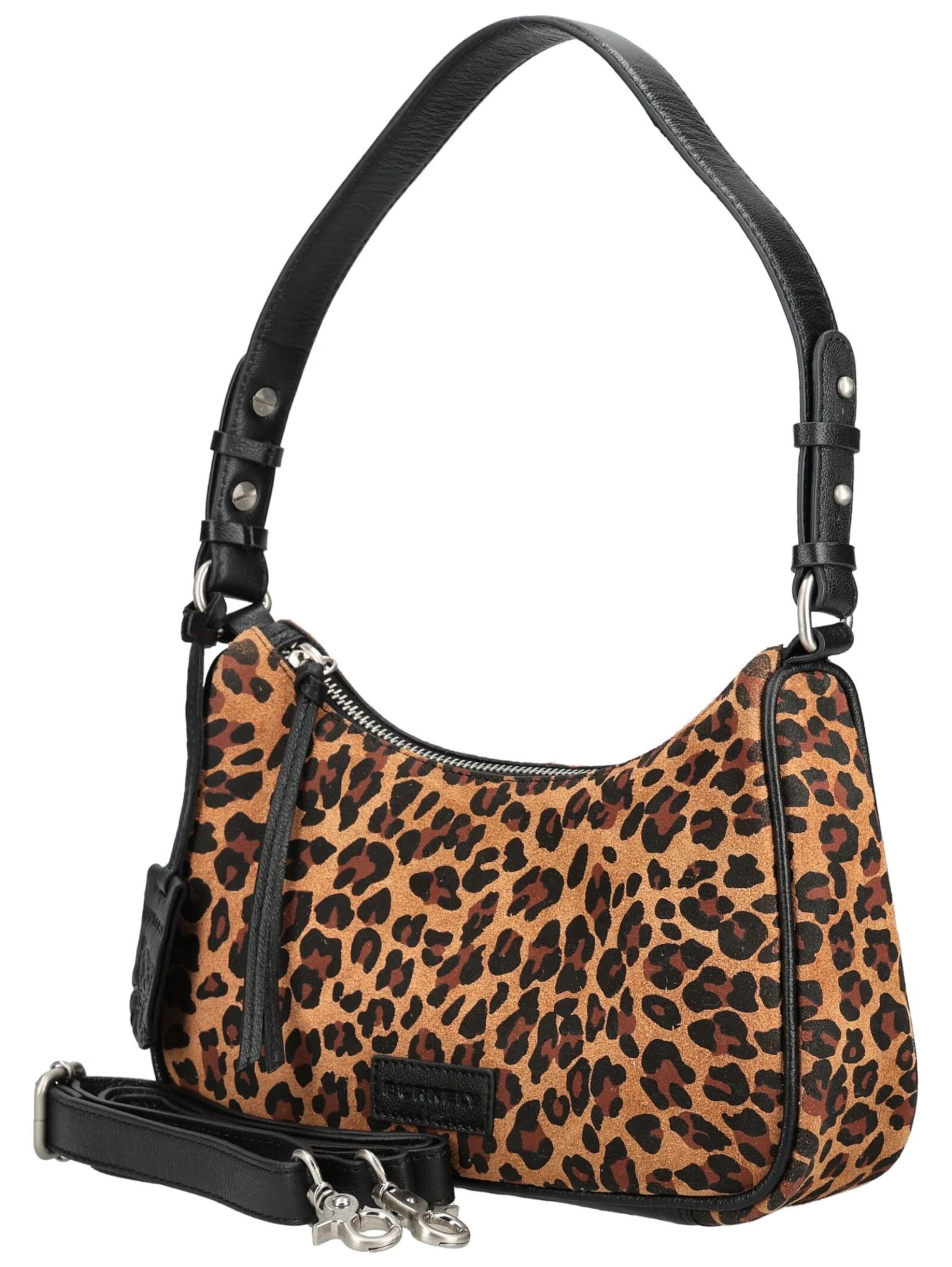 Burkely Schultertasche in Braun