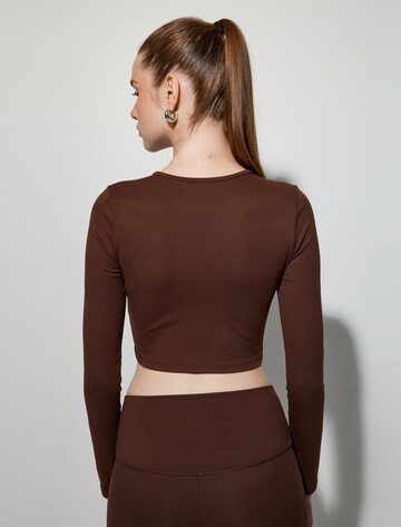 Koton Performance shirt in Brown