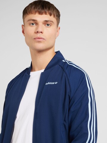 Giacca di felpa di ADIDAS ORIGINALS in blu