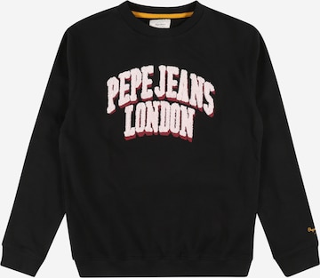 Pepe Jeans Sweatshirt 'Jameson' in Black: front