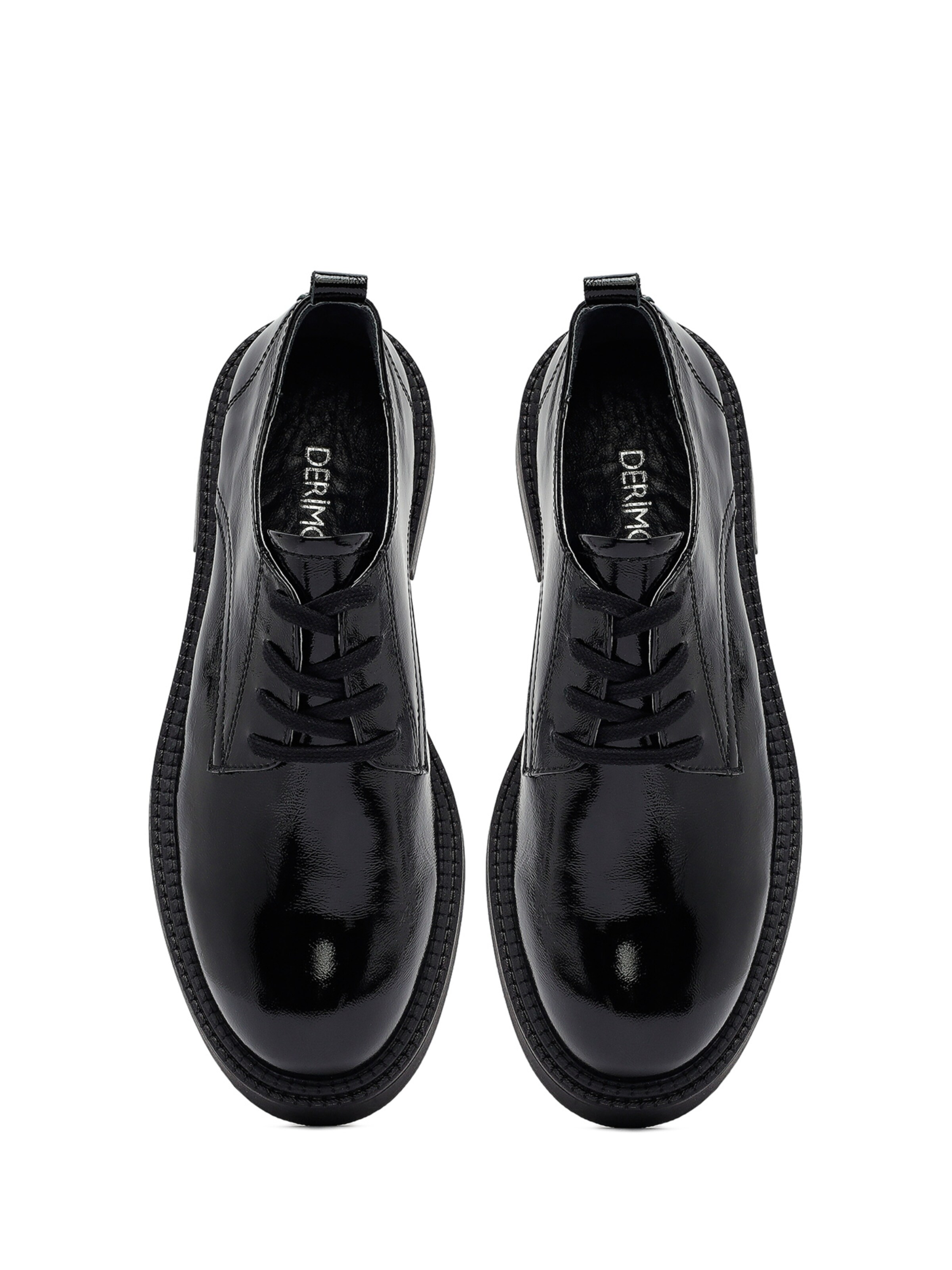 Scarpa stringata di Derimod in nero