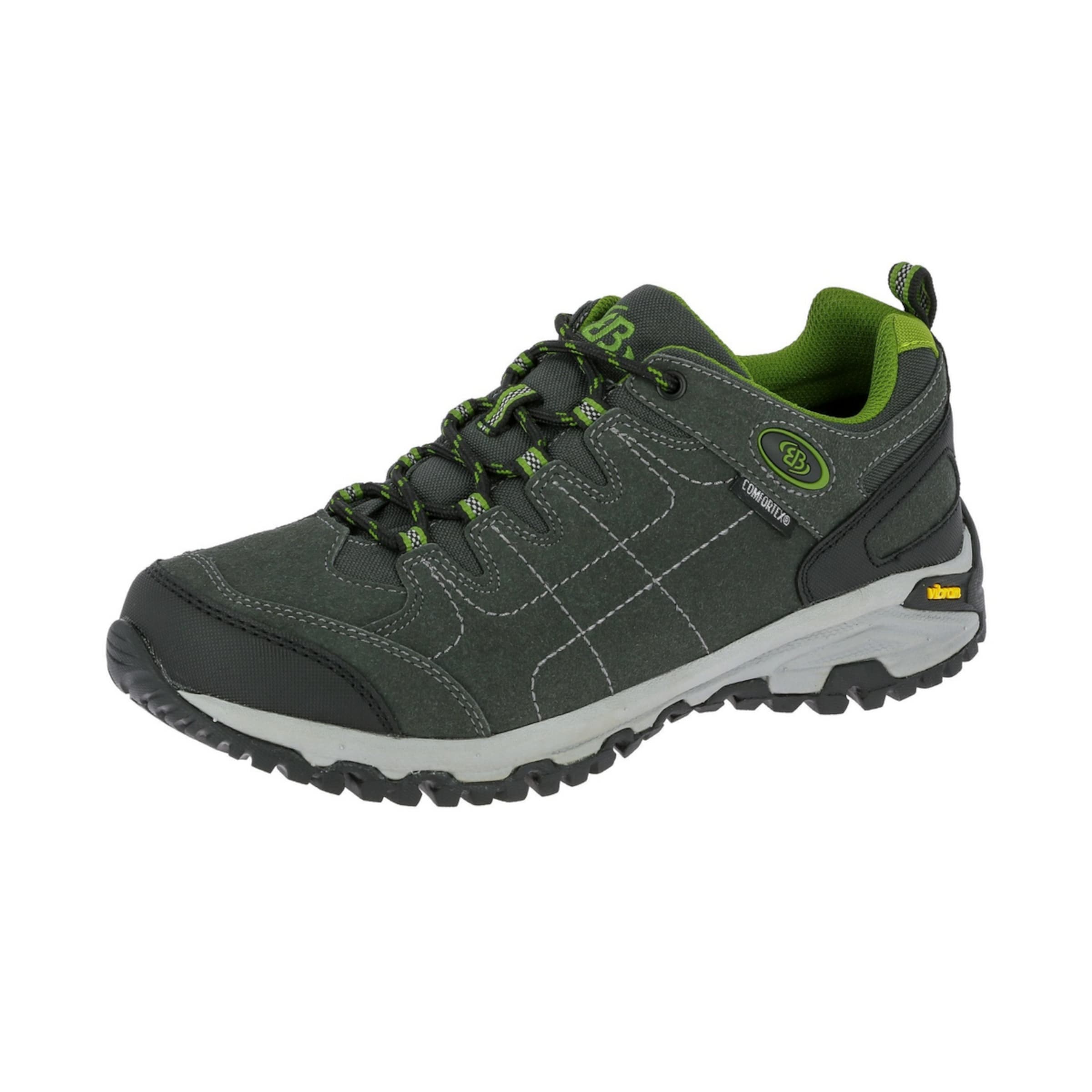 Brütting Low shoe 'Mount Shasta' in Grey: front