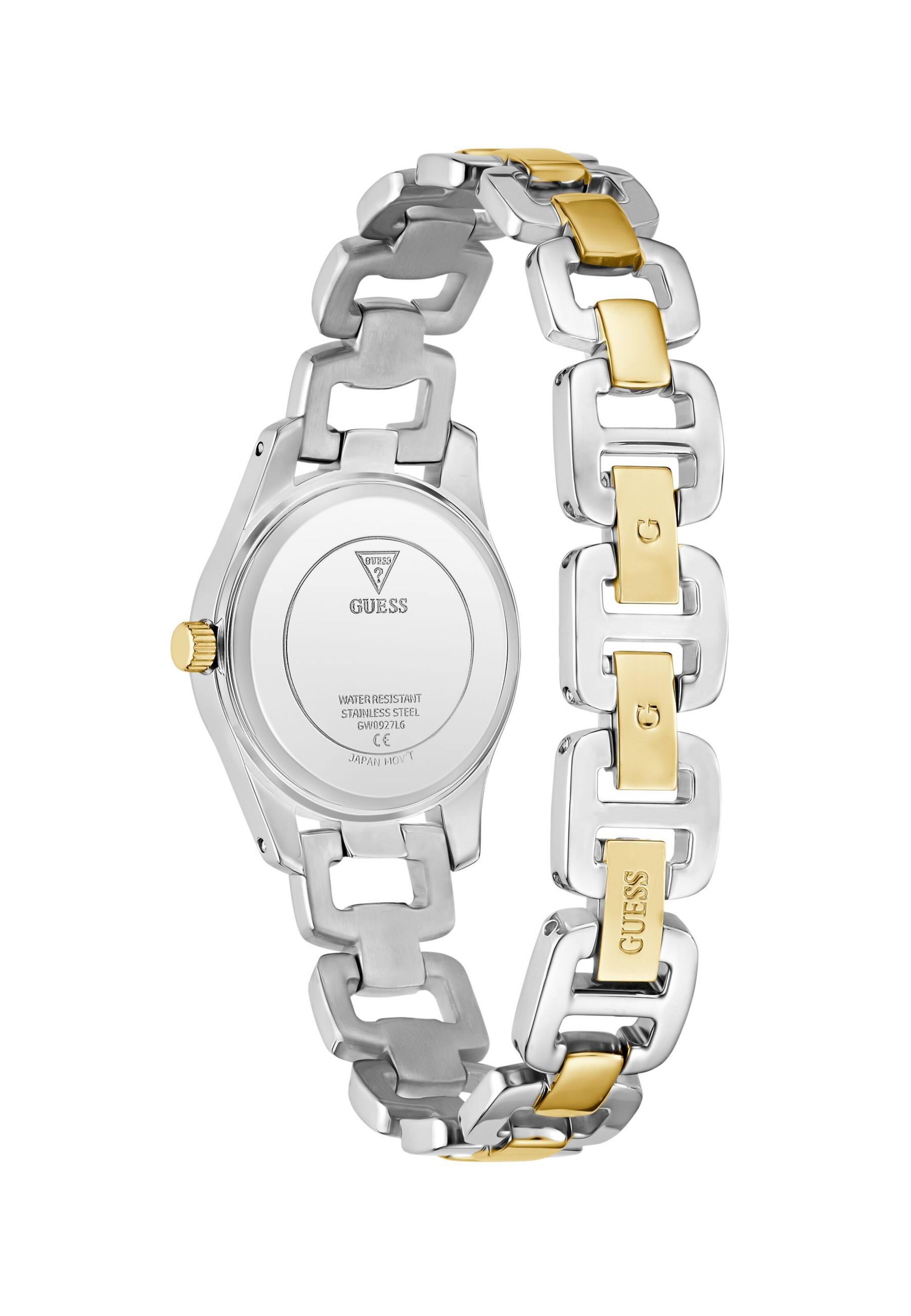 GUESS Analoog horloge 'Veda' in Zilver