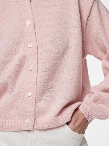 PIECES Knit cardigan 'PCIda' in Pink