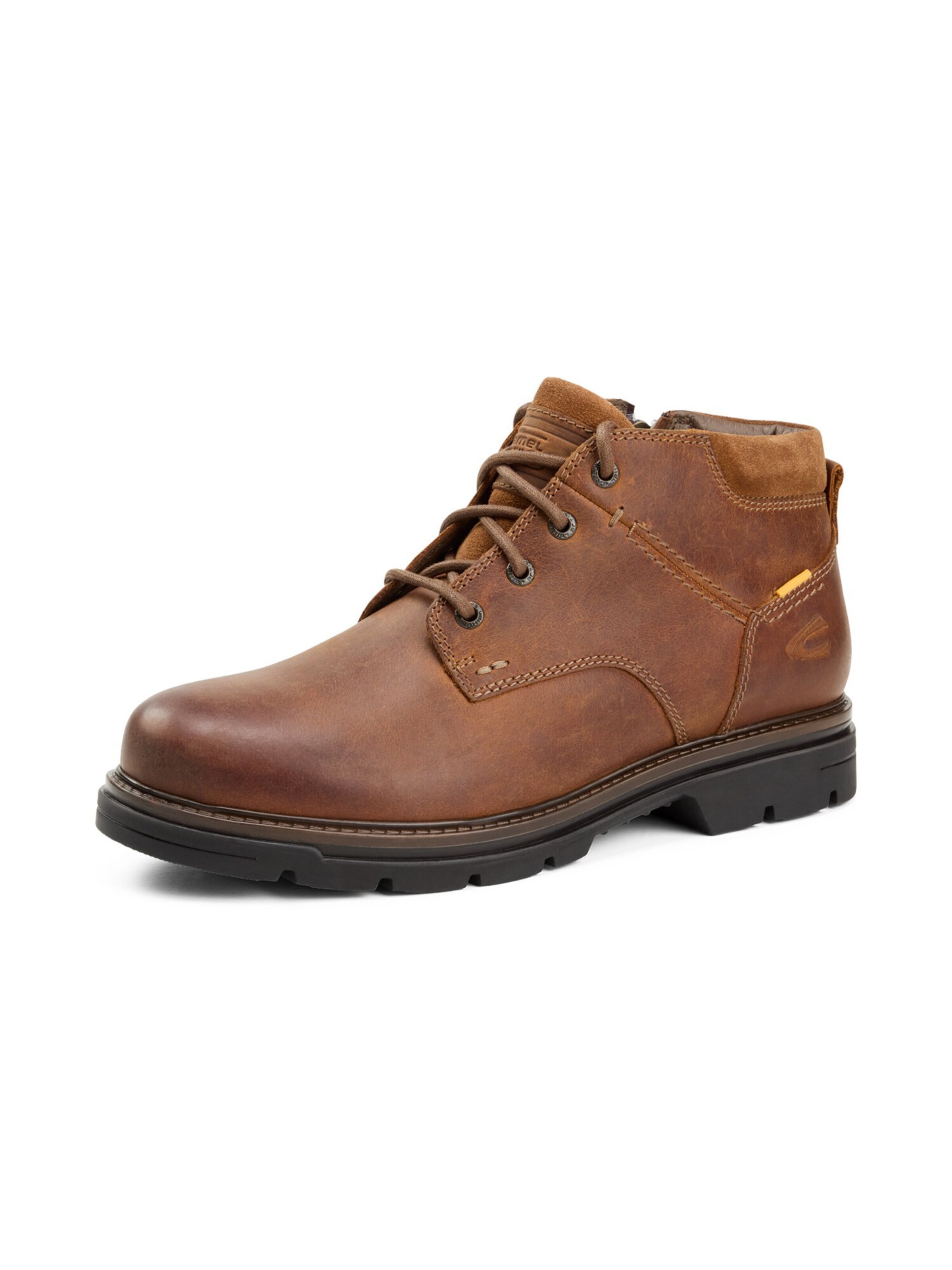 CAMEL ACTIVE Lace-Up Boots in Brown: front