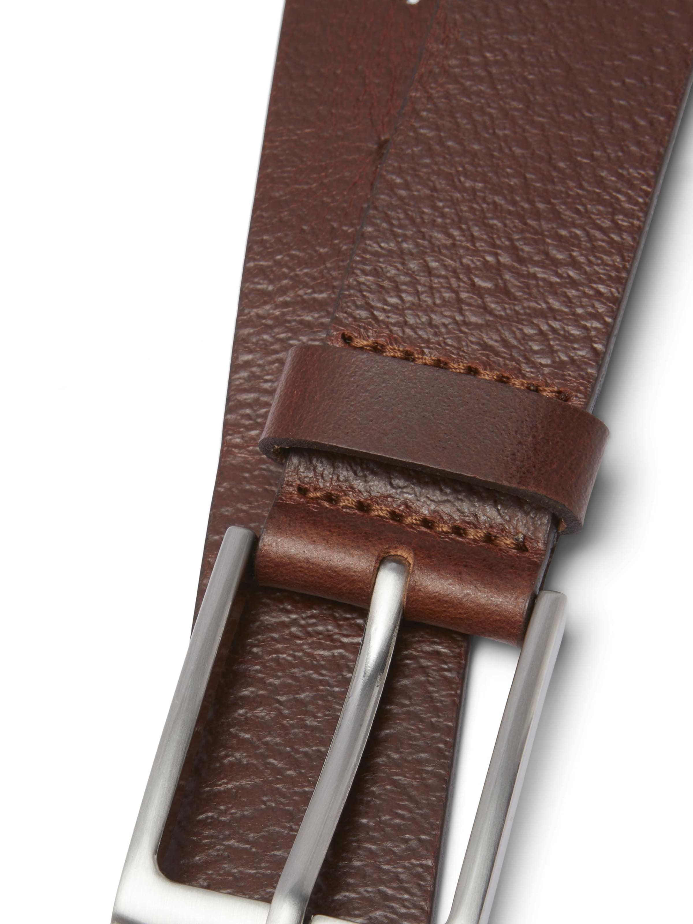 JACK & JONES Belt 'Stockholm' in Brown