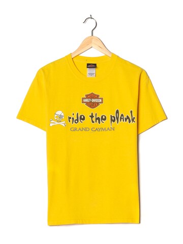 Harley Davidson Shirt in M in Yellow: front