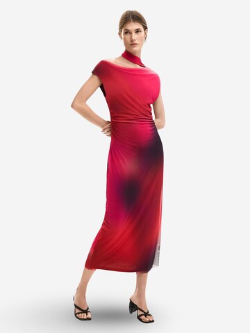Desigual Jurk 'VEST_MAINE 26SWVK19' in Roze: voorkant