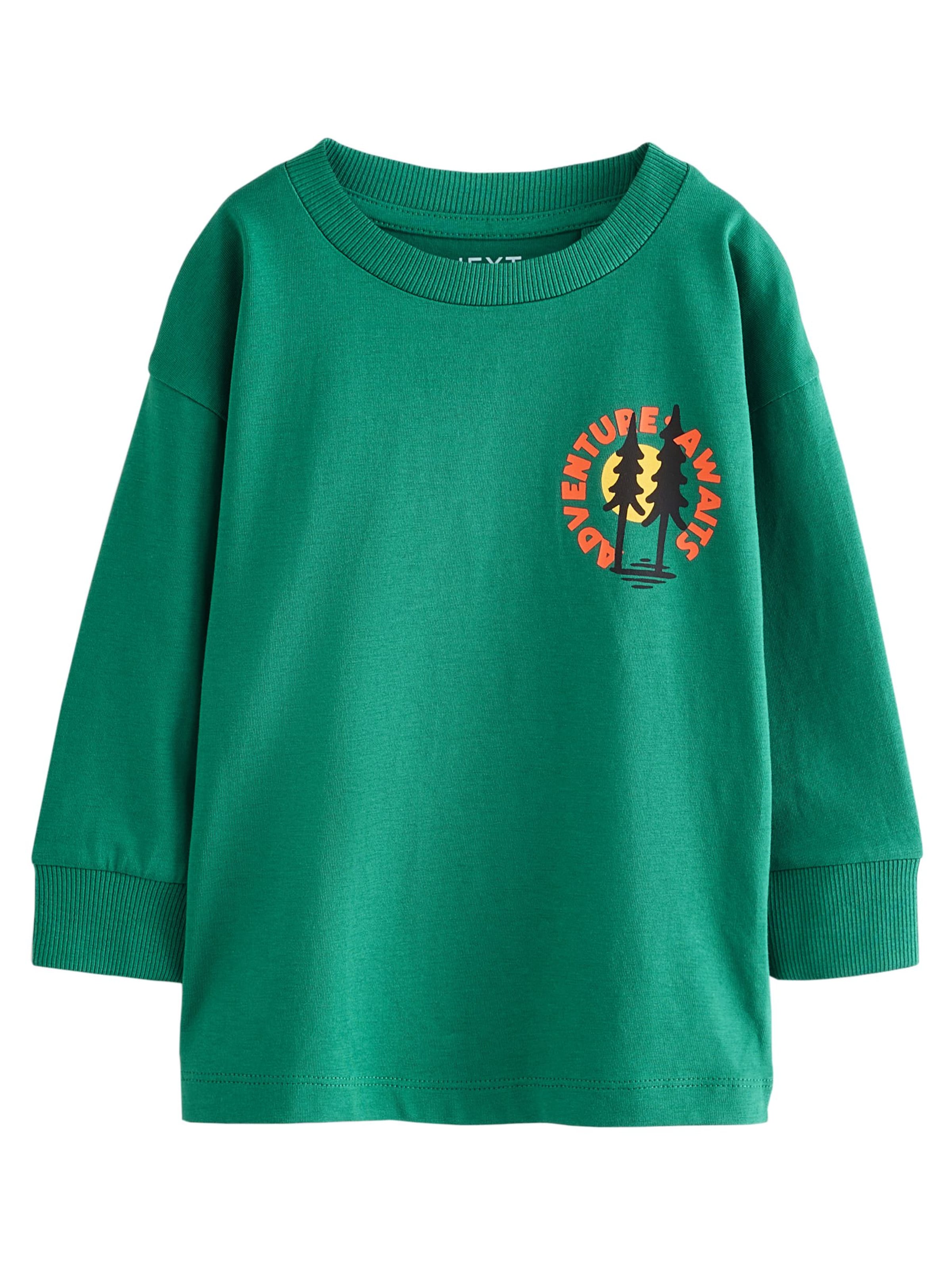 Next Μπλουζάκι σε πράσινο: μπροστά