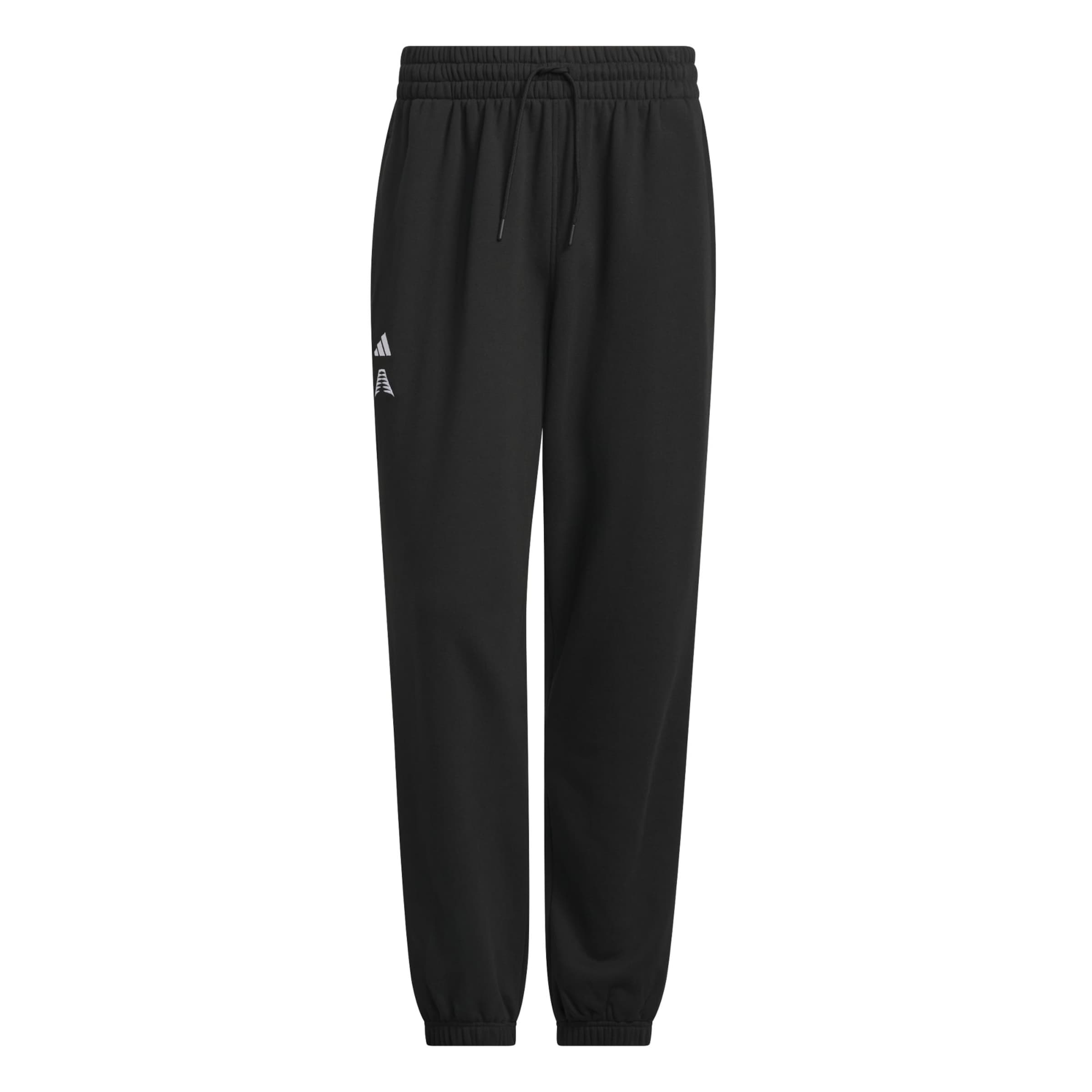 ADIDAS PERFORMANCE - Tapered Pantalón deportivo 'Anthony Edwards Foundation' en negro: frente