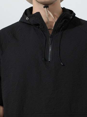 YOUTHUP Shirt 'Kopffrei' in Black