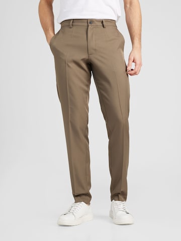 JACK & JONES Slimfit Anzug 'COSTA' in Braun