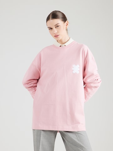 Karo Kauer Sweatshirt 'La Vie' in Pink