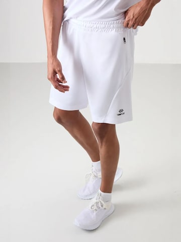 Regular Pantalon de sport Tommy Life en blanc