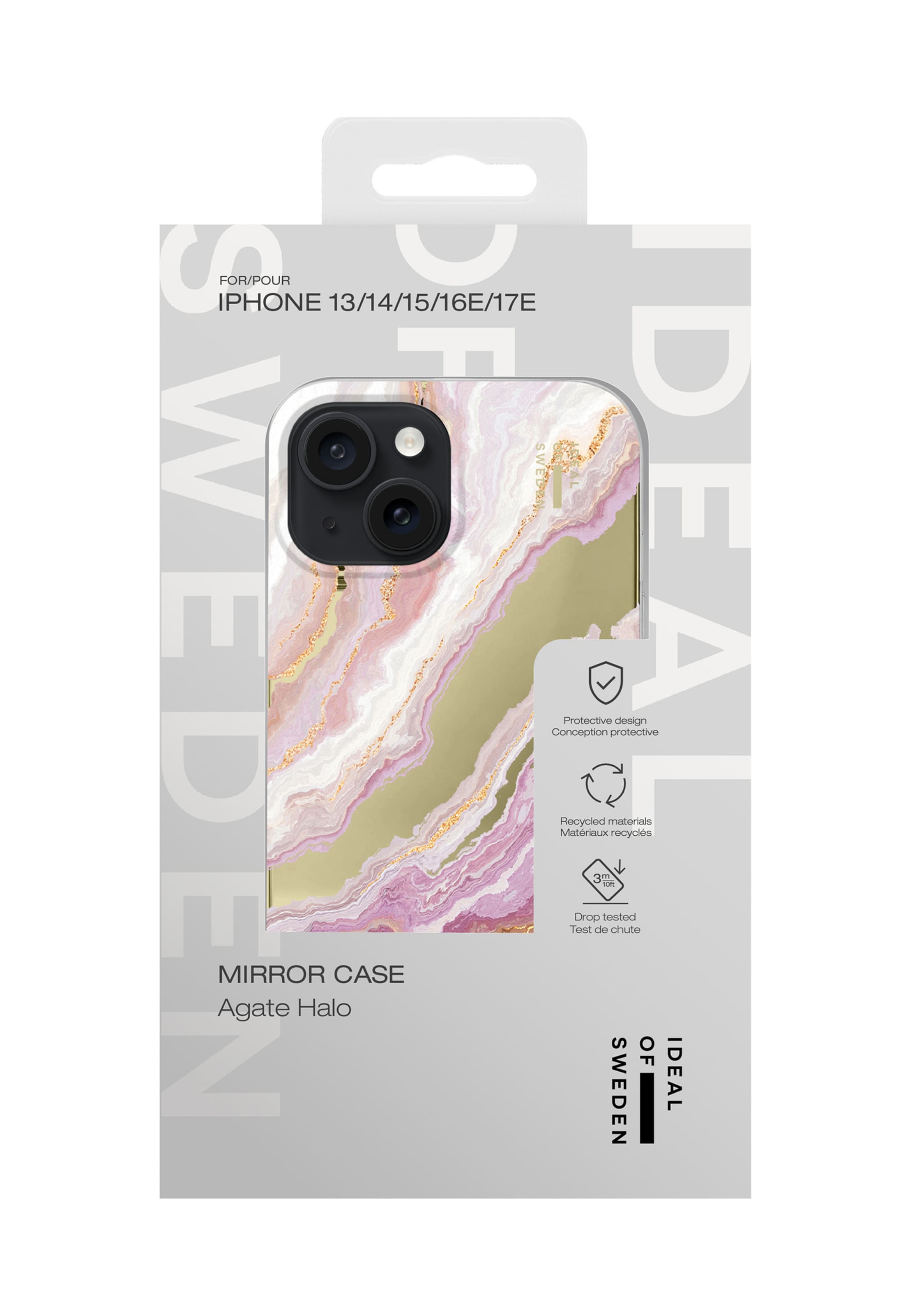 Protection pour Smartphone 'iPhone 13 / 14 / 15 / 16e / 17e' iDeal of Sweden en mélange de couleurs