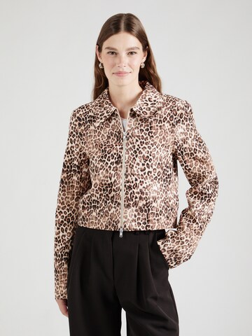 Veste mi-saison Monki en beige : devant