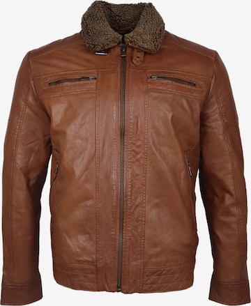 RICANO - Chaqueta de entretiempo 'Dino' en marrón: frente