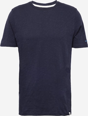 FYNCH-HATTON Shirt 'Slub' in Blauw: voorkant