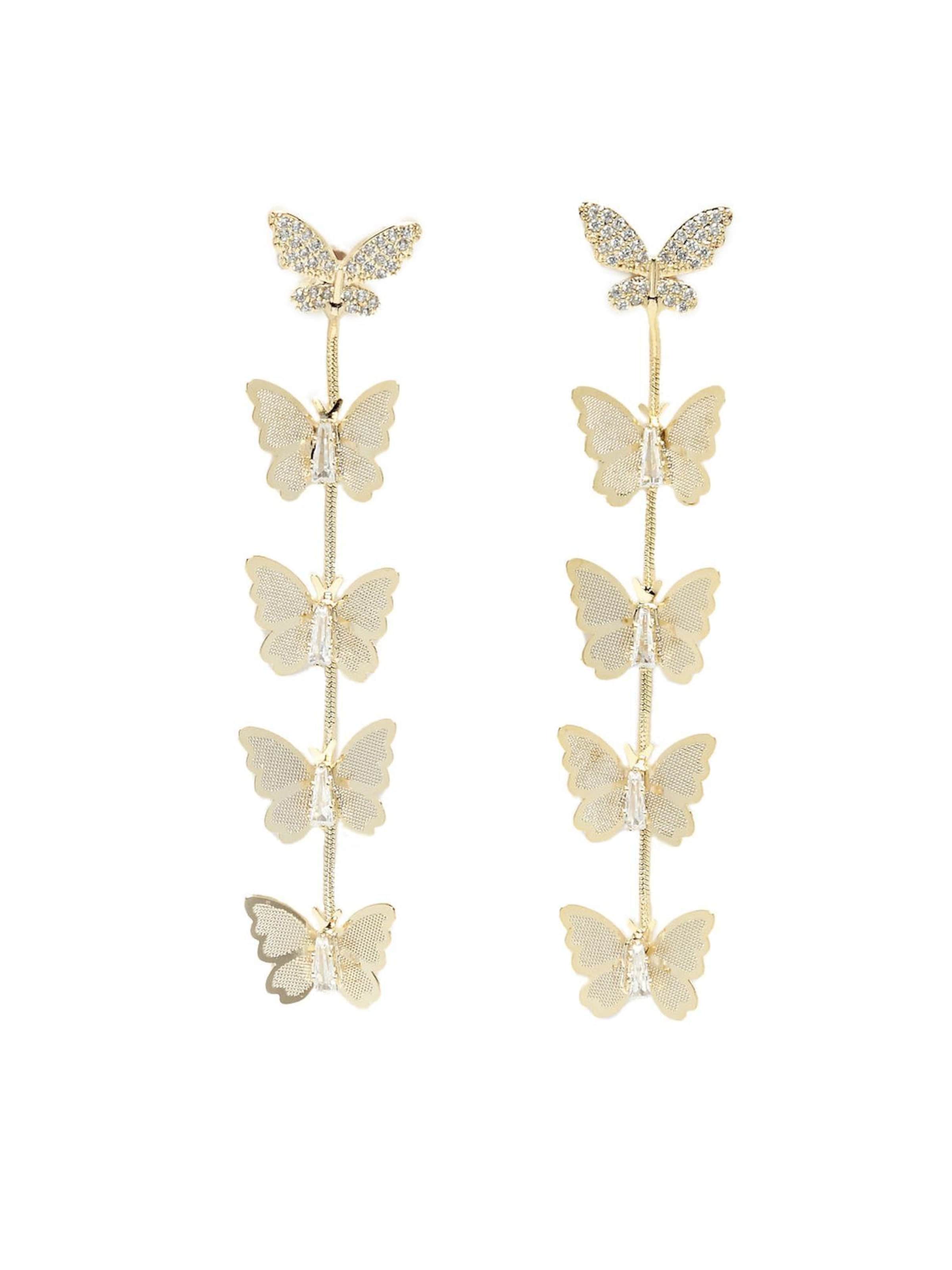 AVANT-GARDE PARIS - Pendientes 'Terezaka' en oro: frente