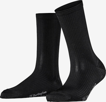 BURLINGTON Socks in Black: front