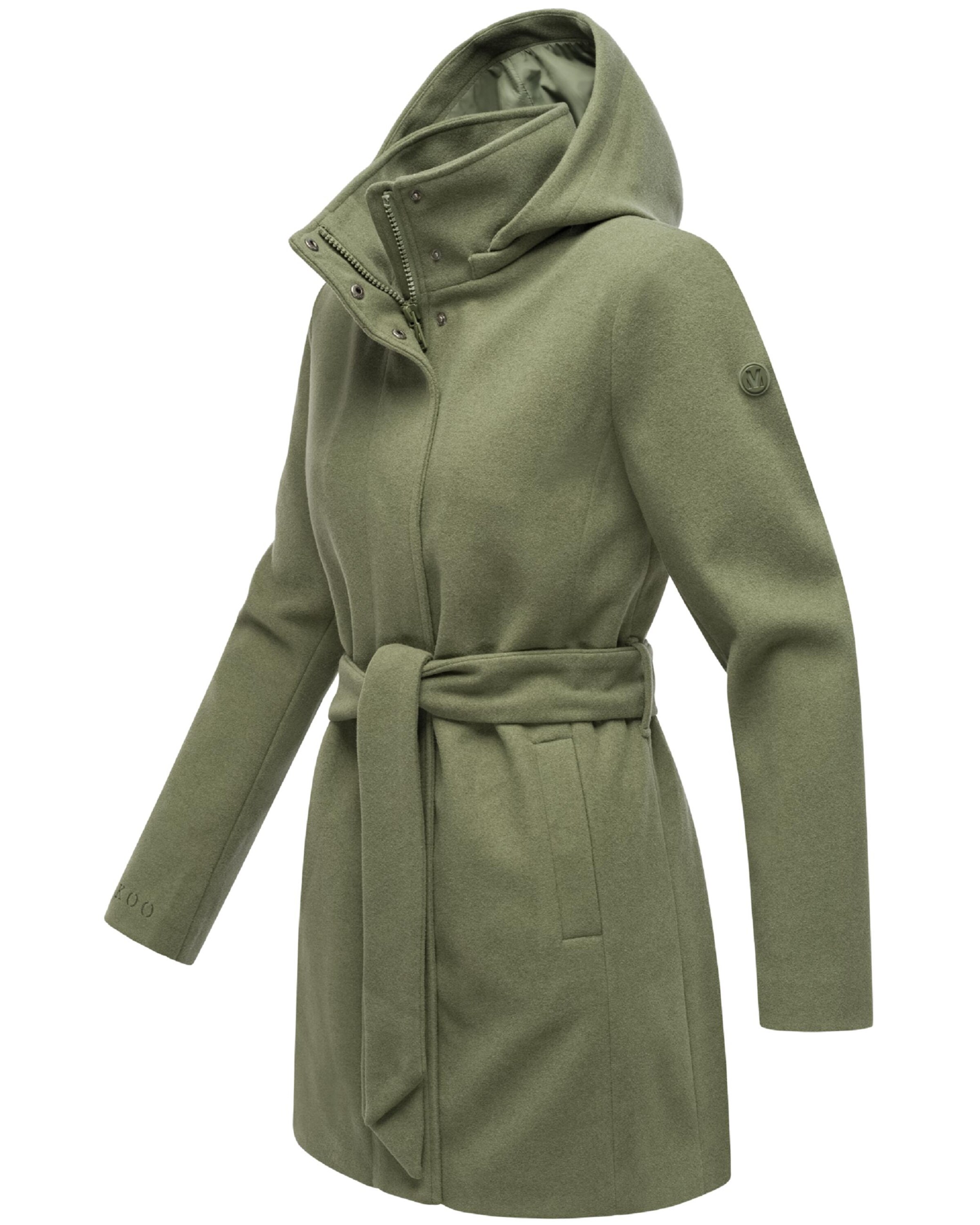 MARIKOO Ανοιξιάτικο και φθινοπωρινό παλτό 'Katalinaa 16' σε πράσινο